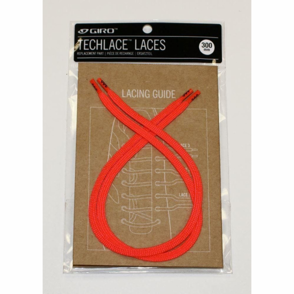 GIRO GIRO TECHLACE tkaničky rumělkové 225mm
