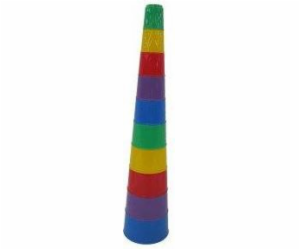 Polesie puzzle hračka Pyramida 10 prvků