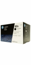 CF280XD toner čierny HP 80X Dual pack