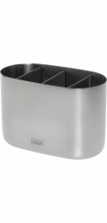 Joseph Joseph EasyStore Luxe velký zubní kartáček Caddy St. Steel