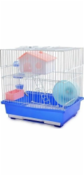 Panama Pet Klec pro hlodavce Panama Pet 30x23x31 cm bílá/modrá
