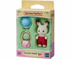 Epoch SYLVANIAN Figurka králíka s čokoládovýma ušima (05405)