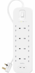 Belkin SURGE 8OT 900J, 30W, Dual USB C
