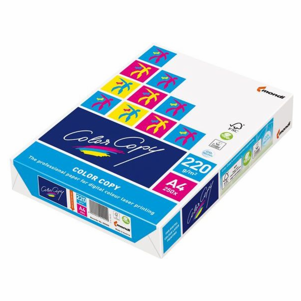 Office paper - paper COLOR COPY A4 220g for printer and p...