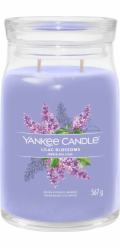 Svíčka ve skleněné dóze Yankee Candle, Šeříkové květy, 567 g