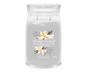 Svíčka ve skleněné dóze Yankee Candle, Kouřová vanilka a ...