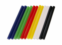 Náplň lepící tavná 7,2x100 mm/12 ks mix barev