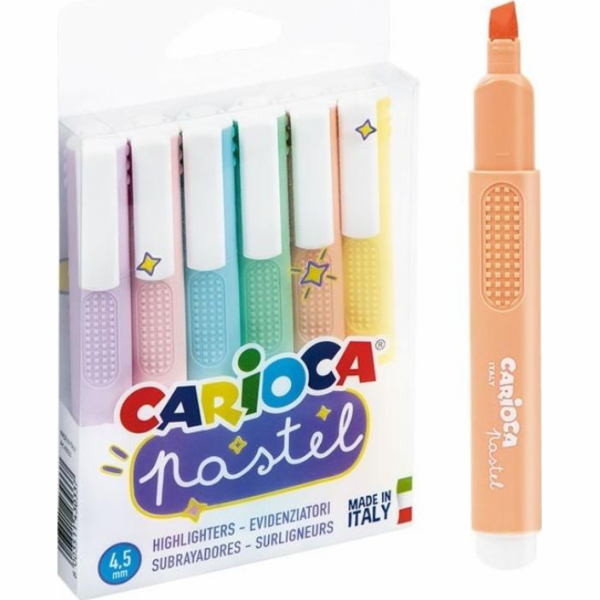 Carioca Highlighter Pastel 6 barev CARIOCA