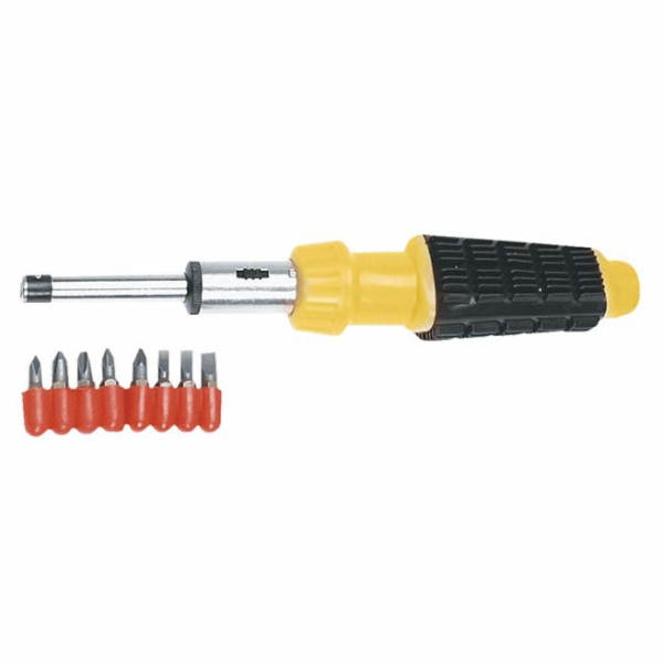 Top Tools Ráčnový šroubovák 8 bitů 39D181