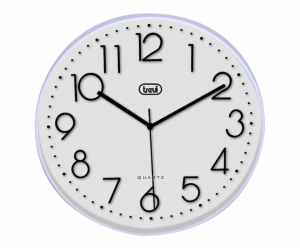 Hodiny Trevi, OM 3508 S/WH, nástěnné, průměr 30 cm, Quart...