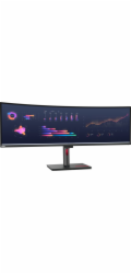 LENOVO LCD P49w-30 - 49”,IPS,matný,16:9,5120x1440,60Hz,4ms/6ms,350cd/m2,2000:1,HDMI,DP,USB-C,ThB,RJ45,USBHub,Pivot,VESA