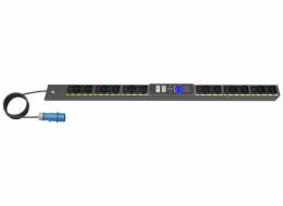 EATON ePDU G4: Řízené IEC 0U, In: IEC60309 16A 1P - Out: 12xC13:12xC39
