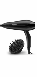 BaByliss D563DE fén, 2100 W, 2 rychlosti, 3 teploty, studený vzduch, s difuzérem, černý