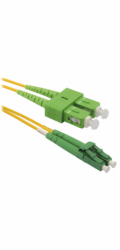 XtendLan FO patch LC/APC-SC/APC 2m 9/125 duplex G.652d, LS0H