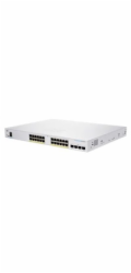 Cisco&nbsp;switch&nbsp;CBS250-24P-4X&nbsp;(24xGbE,4xSFP+,24xPoE+,195W,fanless)&nbsp;-&nbsp;REFRESH