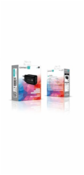 Connect IT CWC-2080-BK CONNECT IT Wanderer2 GaN nabíjecí adaptér 1×USB-C + 1xUSB-A, 33W PD, černá