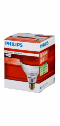 Philips PAR38 E27 175W IR topná žárovka, červená