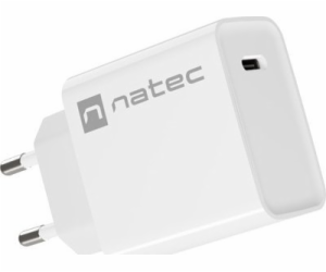Ribera 1x USB-C 20W nástěnná nabíječka, bílá