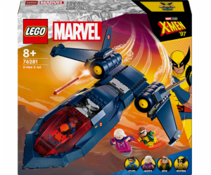 LEGO 76281 Marvel Super Heroes X-Men s X-Jet, stavebnice