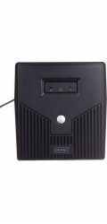 Digitus UPS linkově neinteraktivní LED, 1000VA/600W, 2x12V/7Ah, AVR, 4xSCHUKO, USB, RS232, RJ45