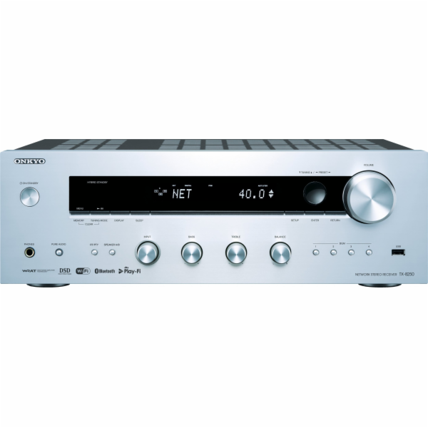 Přijímač Onkyo TX-8250-S Stříbrný
