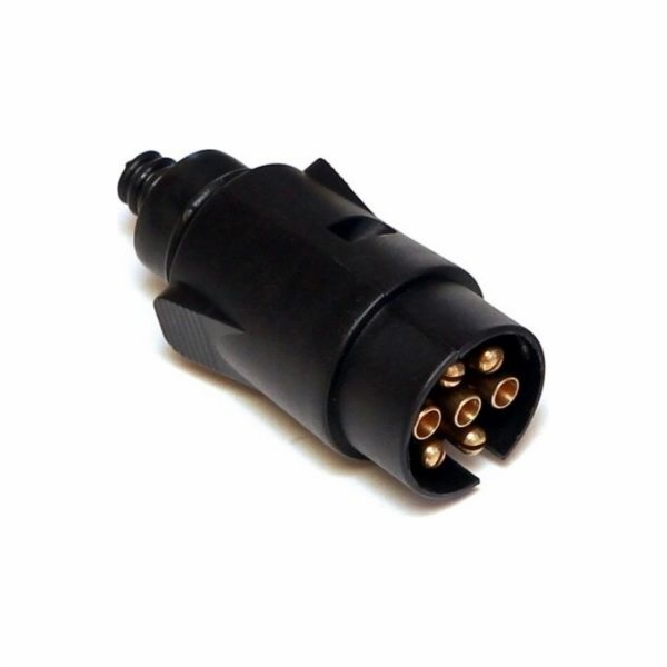 Orno Plastová zástrčka přívěsu 7 pinů 12/24V (OR-AE-1384)