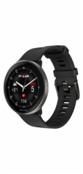 Polar Ignite 3 Titanium Silicone Band black