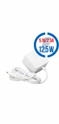RASPBERRY USB adaptér pre Raspberry Pi 2,5A biely