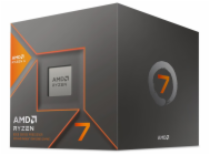 CPU AMD RYZEN 7 8700G, 8-core, až 5.1GHz, 24MB cache, 65W, AMD Radeon 780M Graphics, socket AM5, BOX