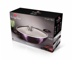 Pánev WOK s titanovým povrchem 30 cm Purple Eclipse Colle...