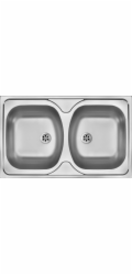 Deante Tango 2miskový dřez bez odkapávače 50 x 80cm ocel (ZM5 0200)