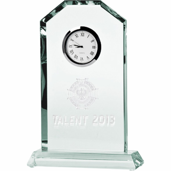 Victoria Sport 3D gravírovaná skleněná trofej s pouzdrem