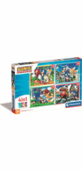 Clementoni Supercolor 4v1 - Sonic, Puzzle