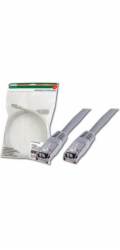 Digitus Propojovací kabel CAT 5e F-UTP, Cu, PVC AWG 26/7, délka 3 m, barva šedá