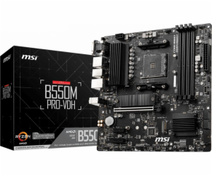 MSI B550M PRO-VDH, základní deska