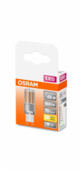 LED lampa Osram, T18, G9, 4,8W, 2700K, 600lm, transparentní