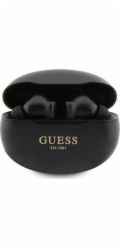 Guess True Wireless Metalic Finish BT5.3 6H Stereo Earphones Black Nové