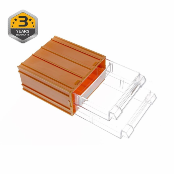 Krabice na drobné předměty Forte Tools, 12 x 6,2 x 11 cm