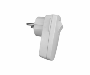 Zástrčka s vypínačem N&L, 3P, 16A, 250V, bílá
