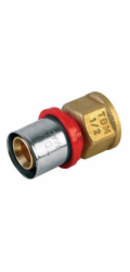 Lisovaný adaptér TDM Brass Art 1635, 16 mm x 1"