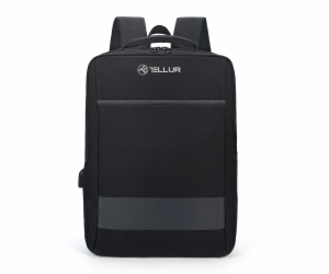 Tellur 15.6 Nomad Batoh na notebook  s USB portem, černý