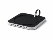 Satechi USB-C Stand & Hub pre Mac Mini/Studio with NVMe SSD enclosure - Silver