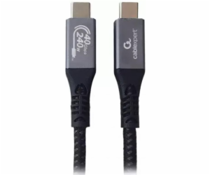 Gembird CCBP-USB4-CMCM240-1,5M Premium USB 4 Type-C nabíj...