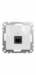 Počítačová zásuvka SCHNEIDER SEDNA DESIGN, bílá