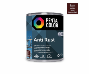 STŘEDNĚ HNĚDÁ ANTIKOROZNÍ BARVA "ANTIRUST" (0,9 l)