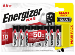 Prvky ENERGIZER MAX AA/LR06, 1,5V, 12 ks.