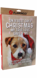 Flamingo Adventní kalendář s pamlsky pro psy 295g