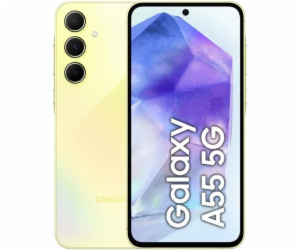 Samsung Galaxy A55 (A556), 8/256 GB, 5G, EU, žlutá