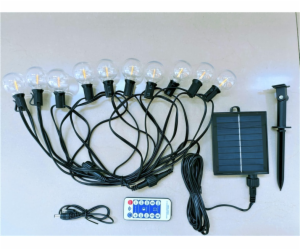 LED girlanda bublina Domoletti BD-F-G40-F-S3-10, 5 m