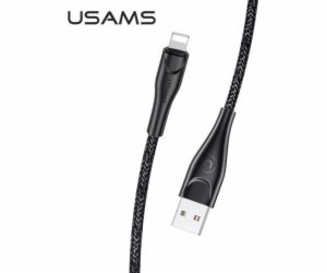 Usams USB-A – Lightning kabel 1 m černý (63788-uniw)